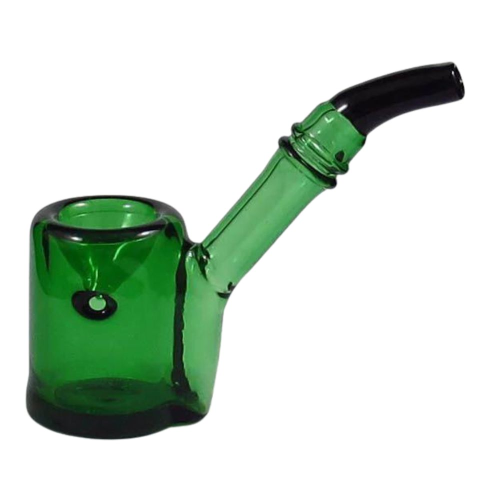 6 INCHES UBER SITTER SHERLOCK GLASS HAND PIPE ASSORTED (HP23)