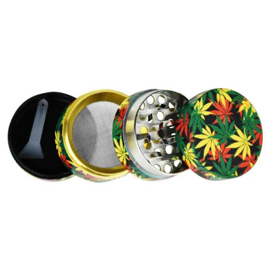 LEAF DESIGN 1.5 INCHES GRINDER