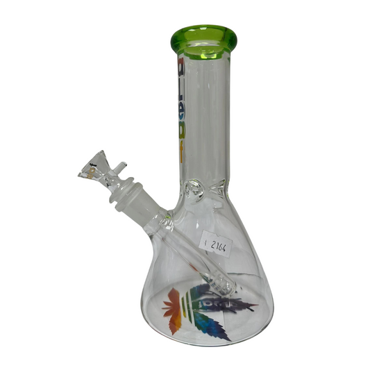 8 INCHES ALEAF MINI BEAKER WATER PIPE ASSORTED COLORS