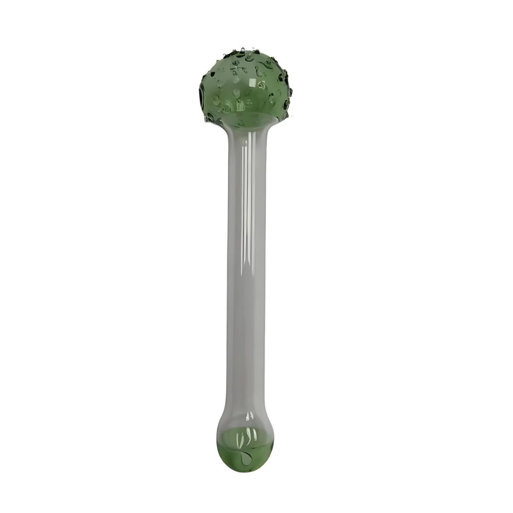 5 INCHES AND 5.7 INCHES MULTI COLOR GLASS OIL BURNERS PIPES ASSORTED - PACK OF 8