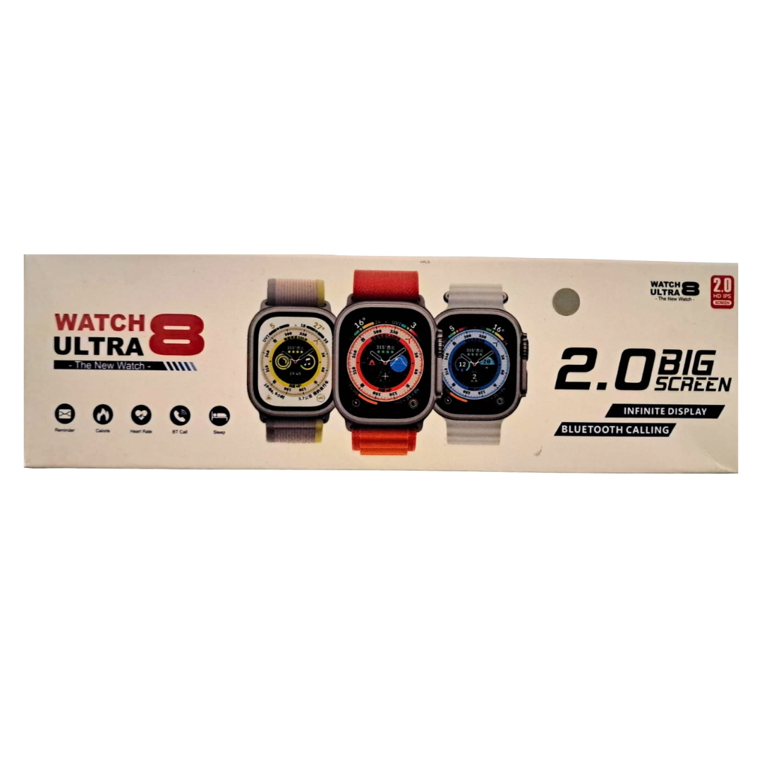 WATCH ULTRA 8 2.0 HD BIG SCREEN